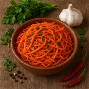 Морковь маринованная по-корейски